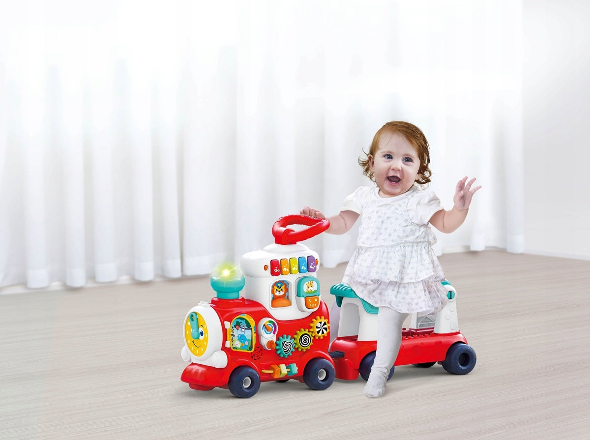 DUMEL DISCOVERY RIDER WALKER PUSHER INTERACTIVE TRAIN 4in1 Manufacturer code DD 10226