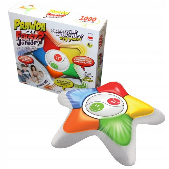 DUMEL Family social game TRUE OR FALSE JUNIOR Interactive PL EAN (GTIN) 3760145061195