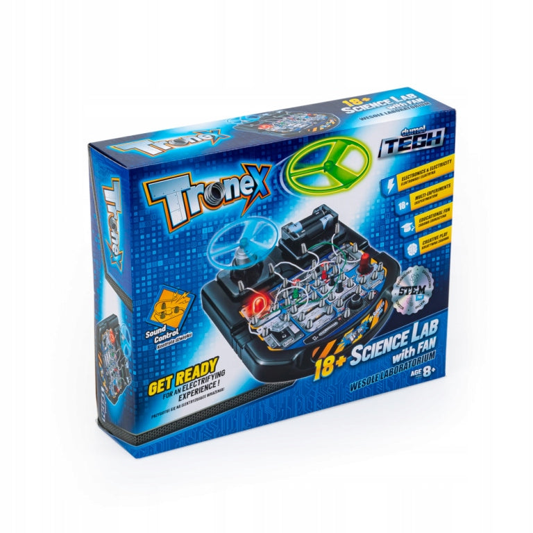 DUMEL TECH CHEERFUL LABORATORY ELECTRONIC EXPERIENCE 8+ Kind electronics kits