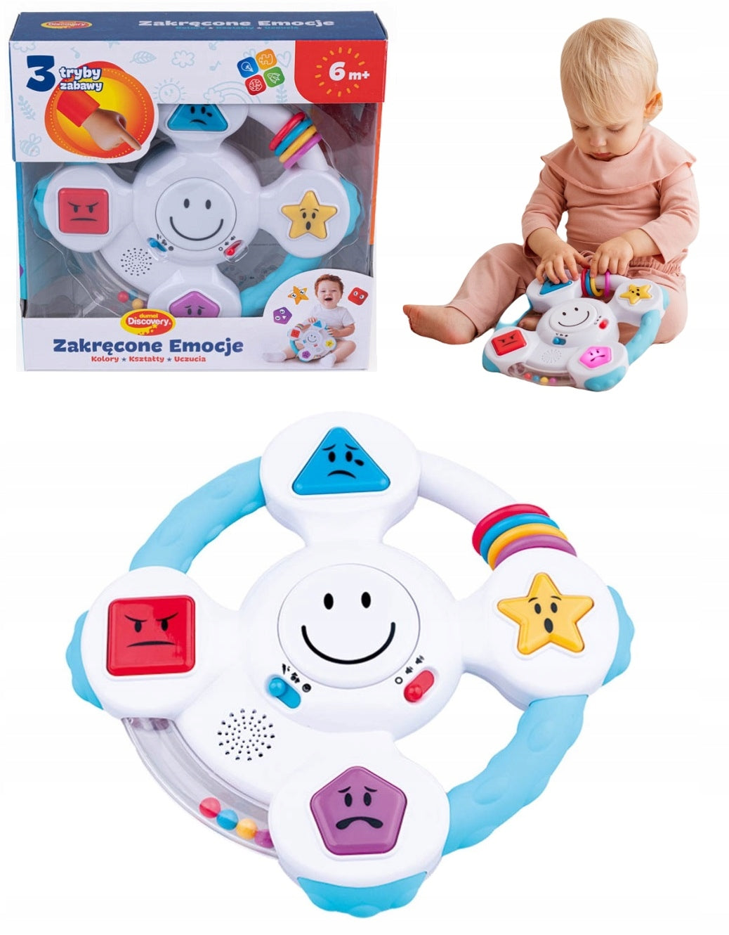 DUMEL TWISTED EMOTIONS STEERING WHEEL SHAPES COLORS