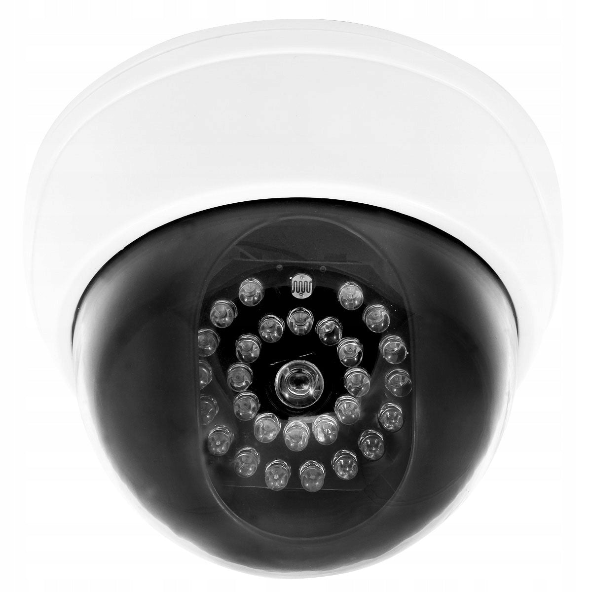 DUMMY CAMERA LED CAMERA OUTDOOR NIGHT EURA Color white
