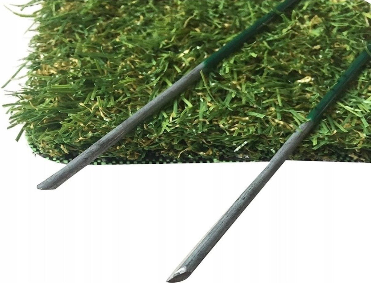 DURABLE STEEL PINS ATTACHMENT ANCHORS Artificial Grass 40 Pcs | SZ Thickness 0.3 mm