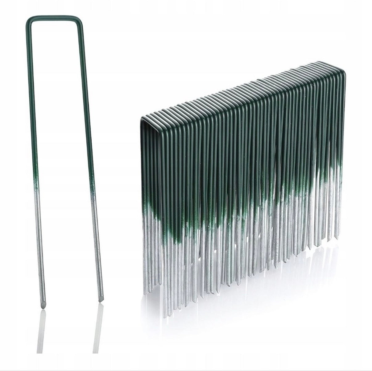 DURABLE STEEL PINS ATTACHMENT ANCHORS Artificial Grass 40 Pcs | SZ