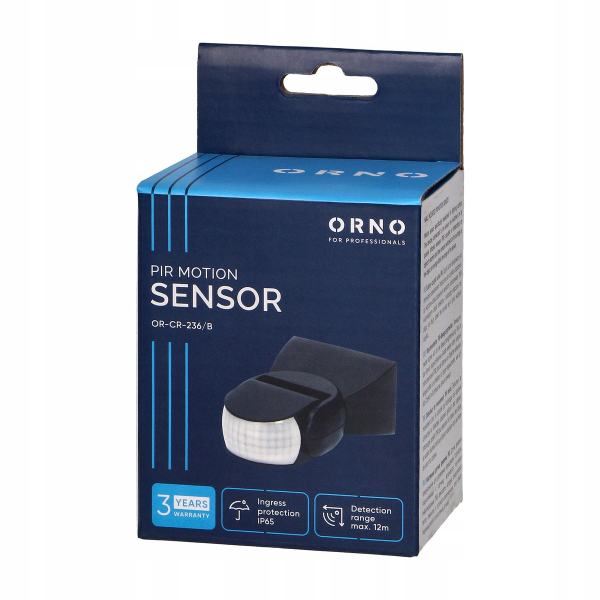 DUSK MOTION SENSOR EXTERNAL IP65 ADJUSTMENT Manufacturer code OR-CR-236/B
