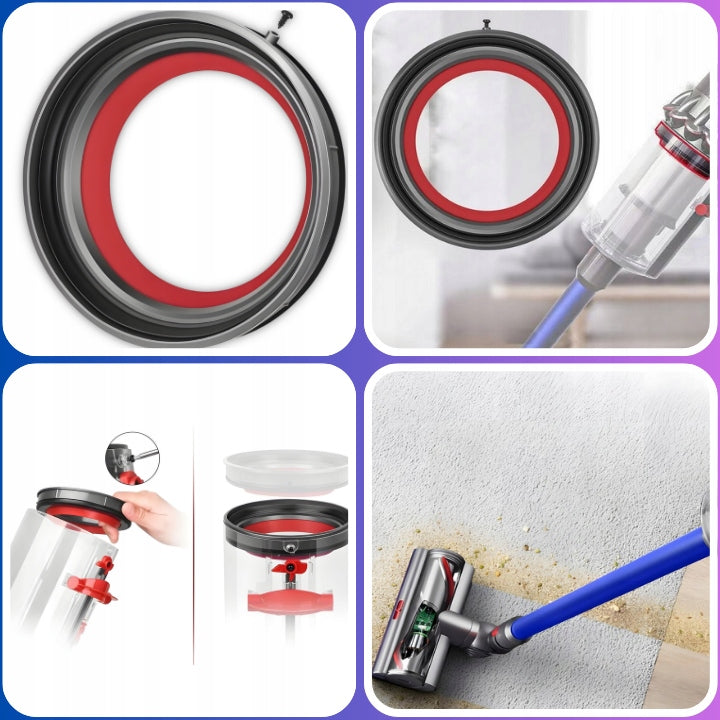 DUST CONTAINER TANK SEAL FOR DYSON V11 V15 Absolute Detect Manufacturer code USZCZELKA ZBIORNIKA POJEMNIKA NA KURZ DYSON