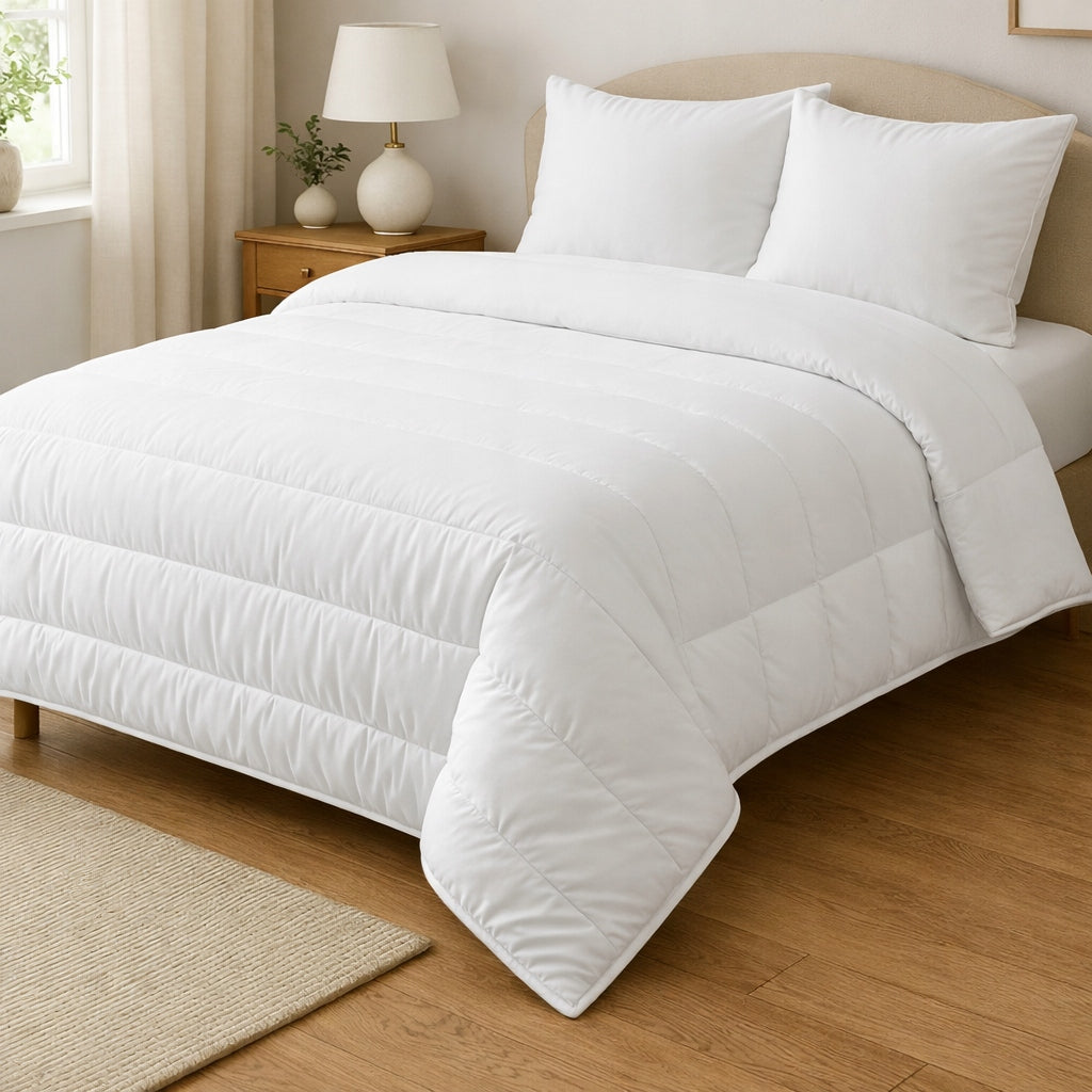 DUVET CUSHION SET 70x80 + 140x200 | year-round, anti-allergic Manufacturer code PODUSZKA KOŁDRA ZESTAW ANTYALERGICZNA