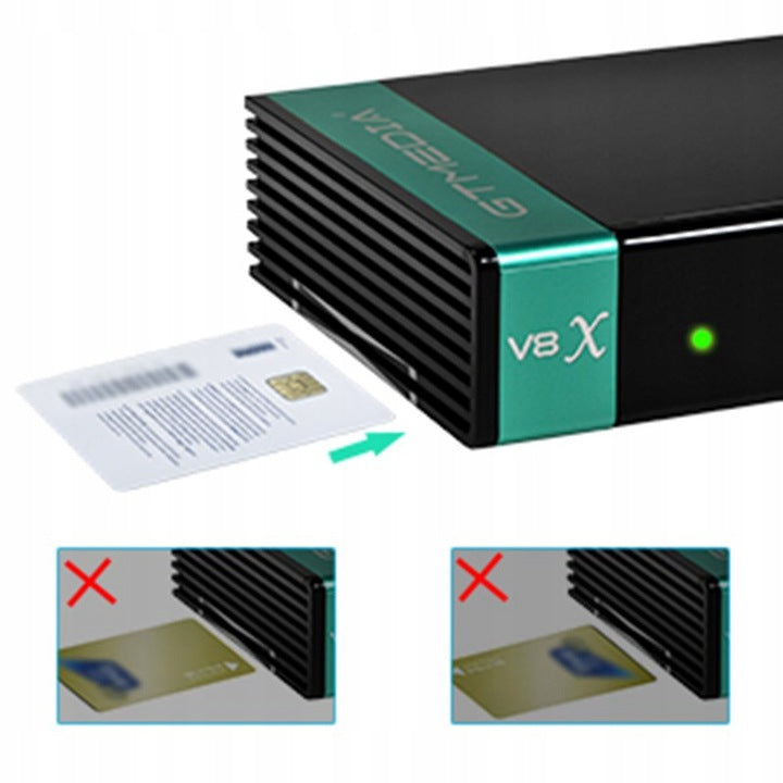 DVB-C, DVB-S, DVB-S2, DVB-T, DVB-T2 GT Media V8x Brand GT Media