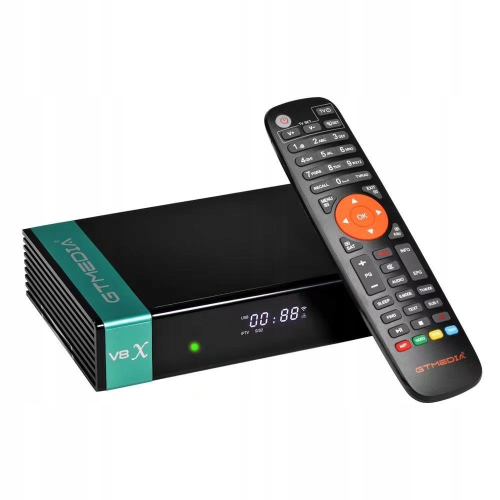 DVB-C, DVB-S, DVB-S2, DVB-T, DVB-T2 GT Media V8x