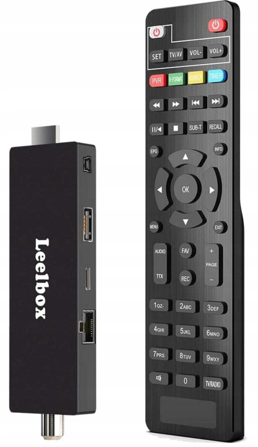 DVB-C decoder, DVB-T2 Leelbox DEDVBC