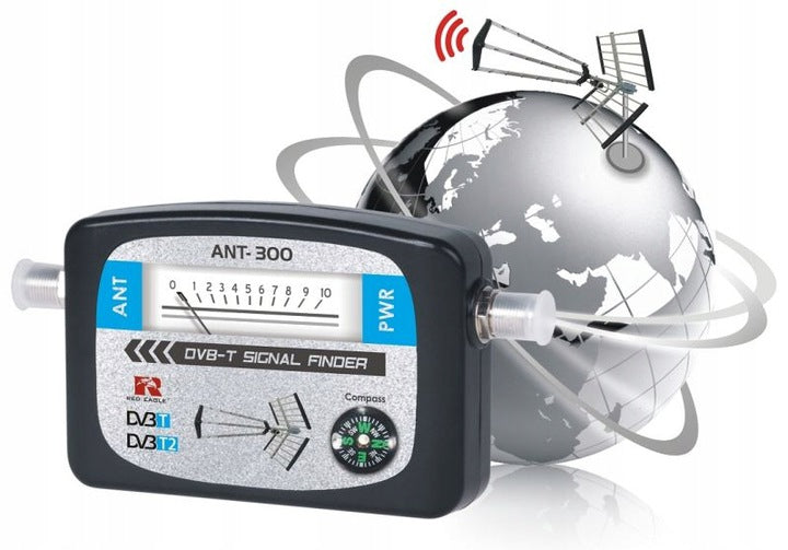 DVB-T DVBT-2 ANTENNA TERRESTRIAL SIGNAL METER Brand Red Eagle