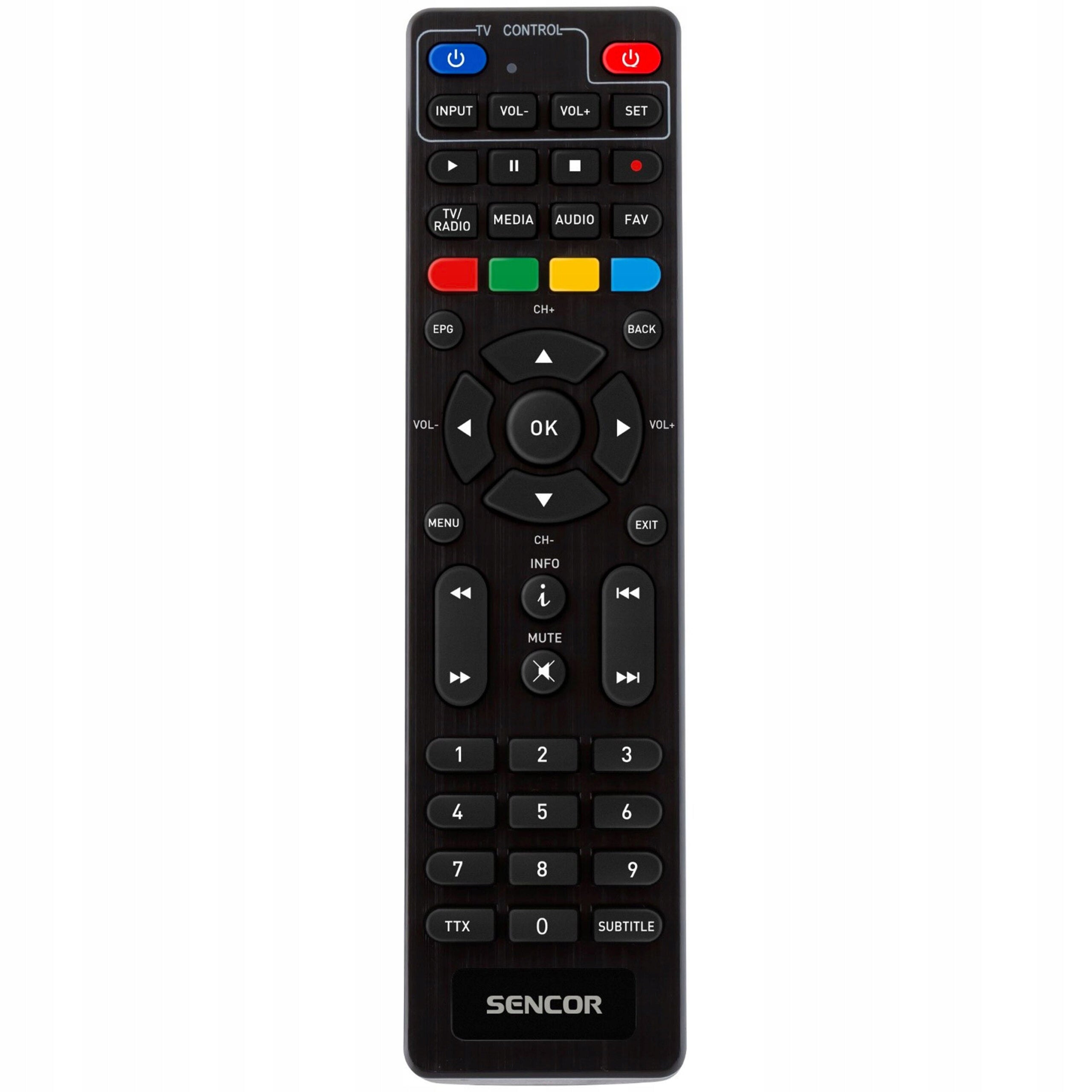 DVB-T Receiver Tuner Sencor SDB 524T USB Manufacturer code 8590669366422