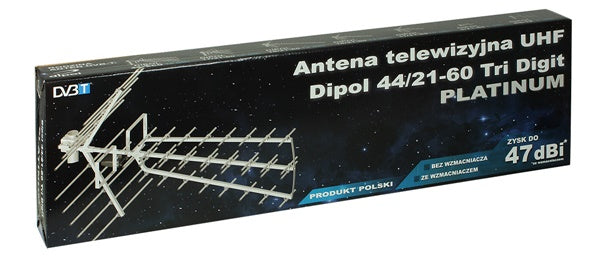 DVB-T UHF 44/21-69 Tri Digit TV Antenna Brand Dipol