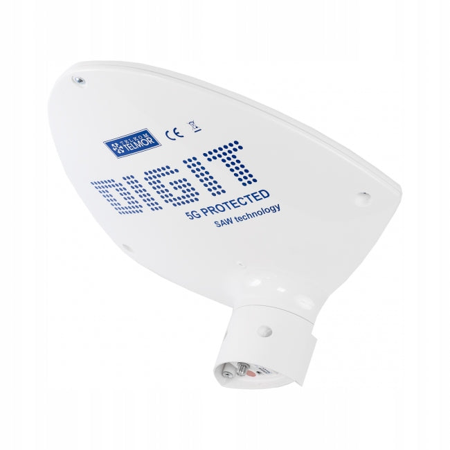 DVB-T terrestrial TV antenna Telkom-Telmor DIGIT Activa 5G UHF white