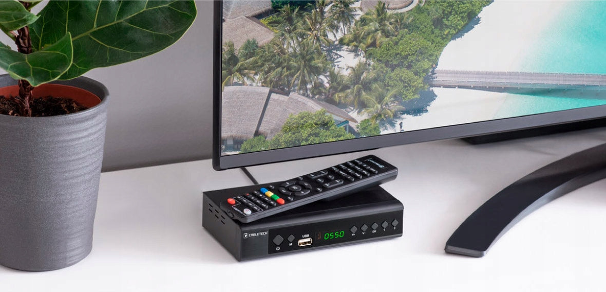 DVB-T2 H.265 HEVC Digital Terrestrial TV Tuner Cabletech EAN (GTIN) 5901890068154