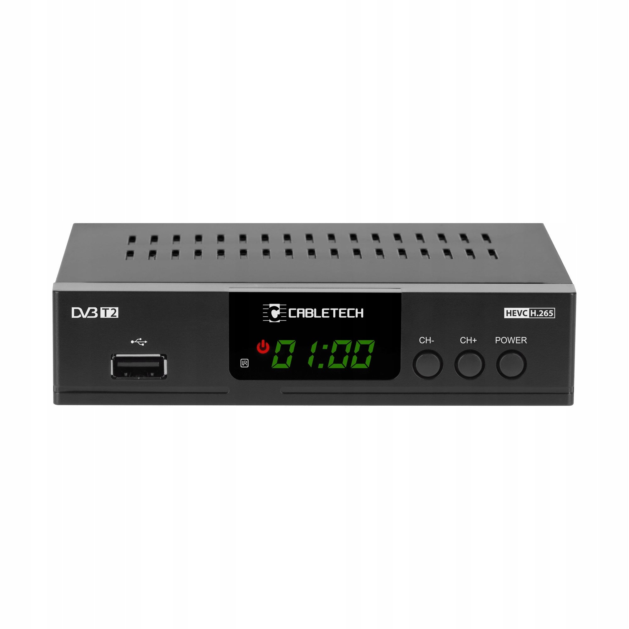 DVB-T2 H.265 HEVC USB Cabletech URZ0338A TV set-top box tuner Packaging status original