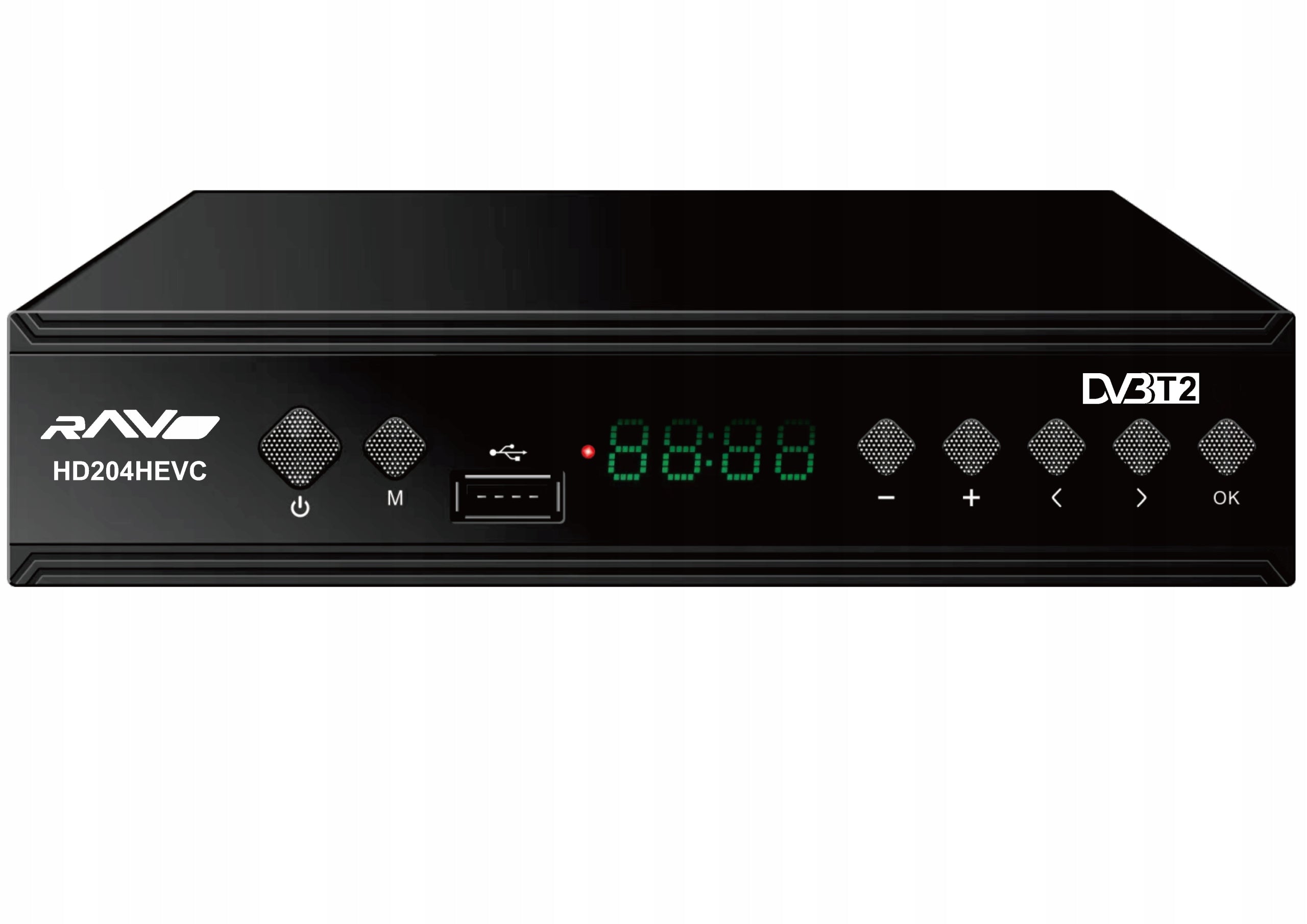 DVB-T2 HD DECODER HD204 HEVC H.265/HEVC TUNER EAN (GTIN) 5906721190936