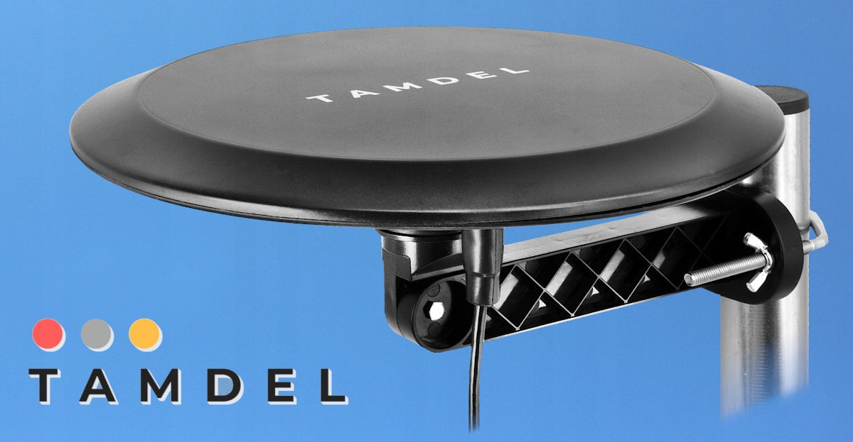 DVB-T2 TERRESTRIAL TV Antenna 360° Cable 10m USB 4K LTE ACTIVE Packaging status original