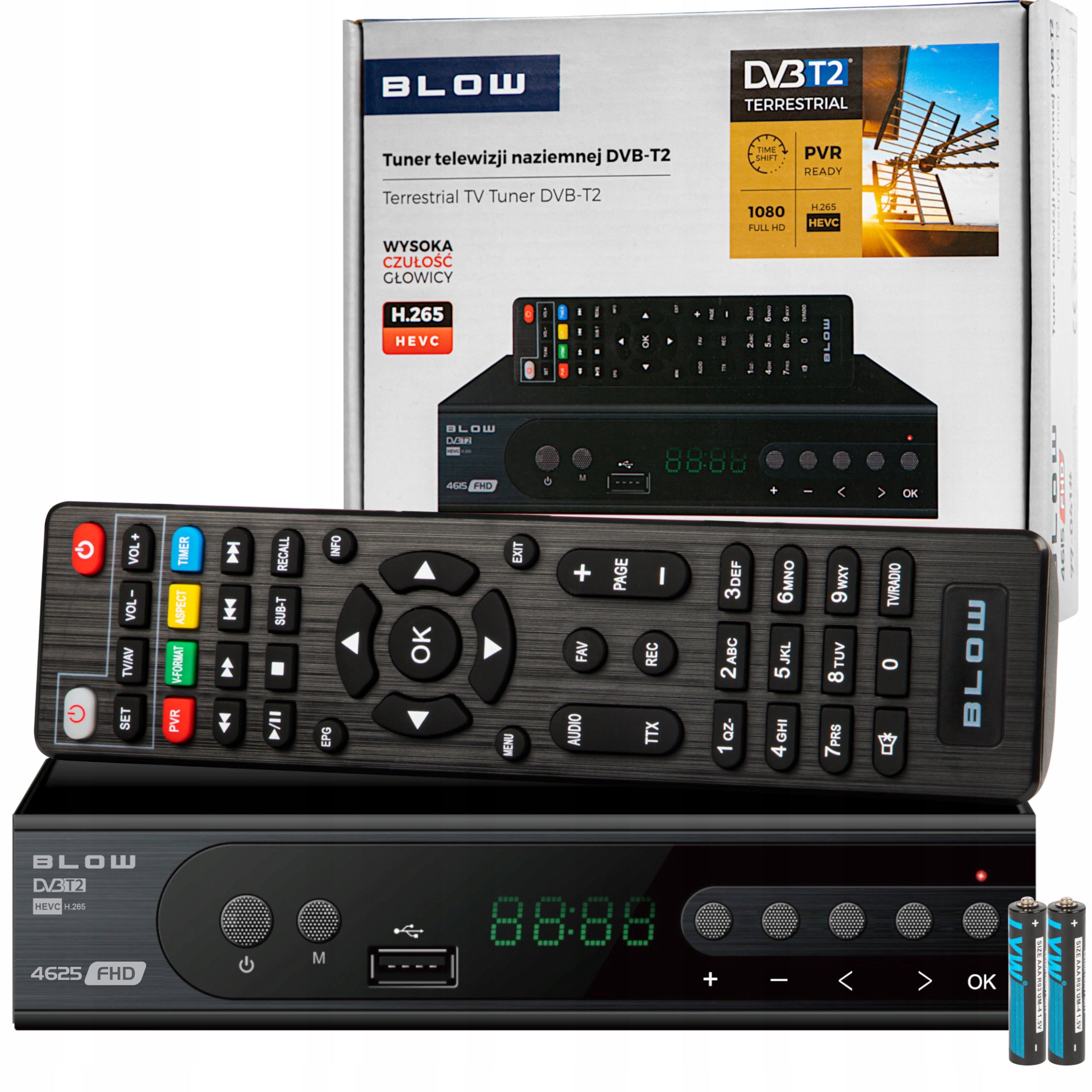 DVB-T2 Tuner Blow 4625FHD