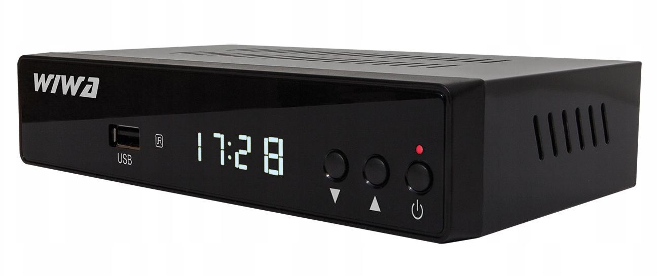 DVB-T2 decoder tuner WIWA H.265 MAXX terrestrial TV Manufacturer code H.265 MAXX