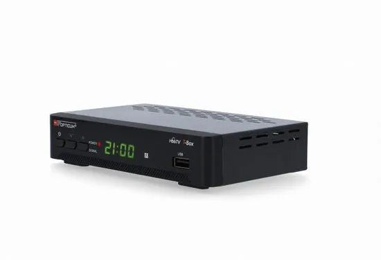DVB-T2 přijímač Opticum HbbTV T-Box H.265 Model T-BOX