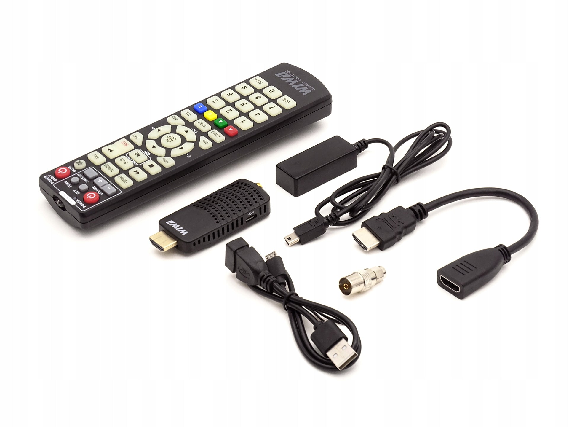 DVB-T2 terrestrial TV tuner WIWA H.265 MINI with HDMI LED display