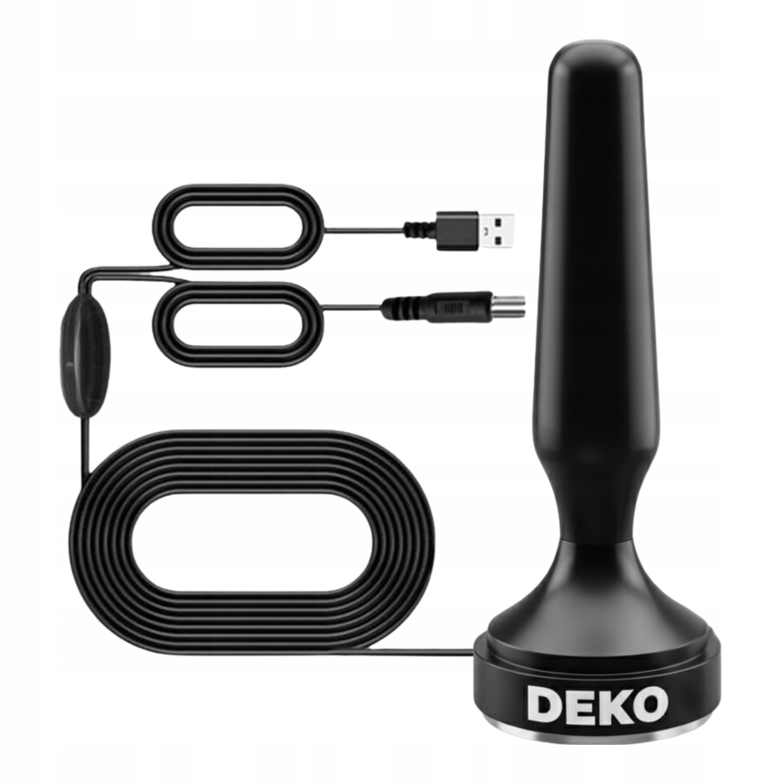 DVBT2 INDOOR ROOM ANTENNA for terrestrial TV HEVC 28Db Packaging status original