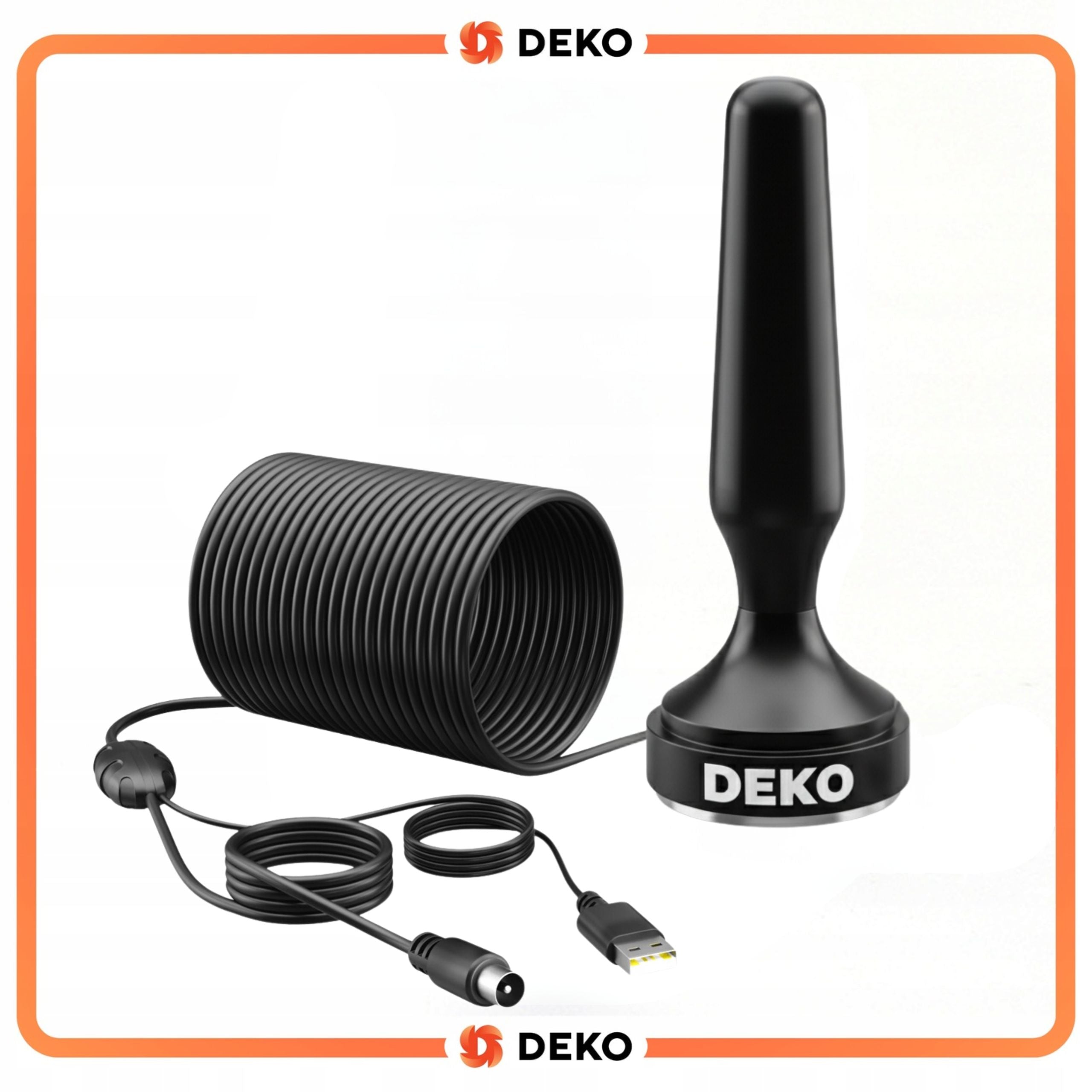 DVBT2 Indoor HEVC Deko TV Terrestrial 28Db Usb Amplifier Manufacturer code Antena Pokojowa Tv Naziemna Dvbt2 Hevc Usb