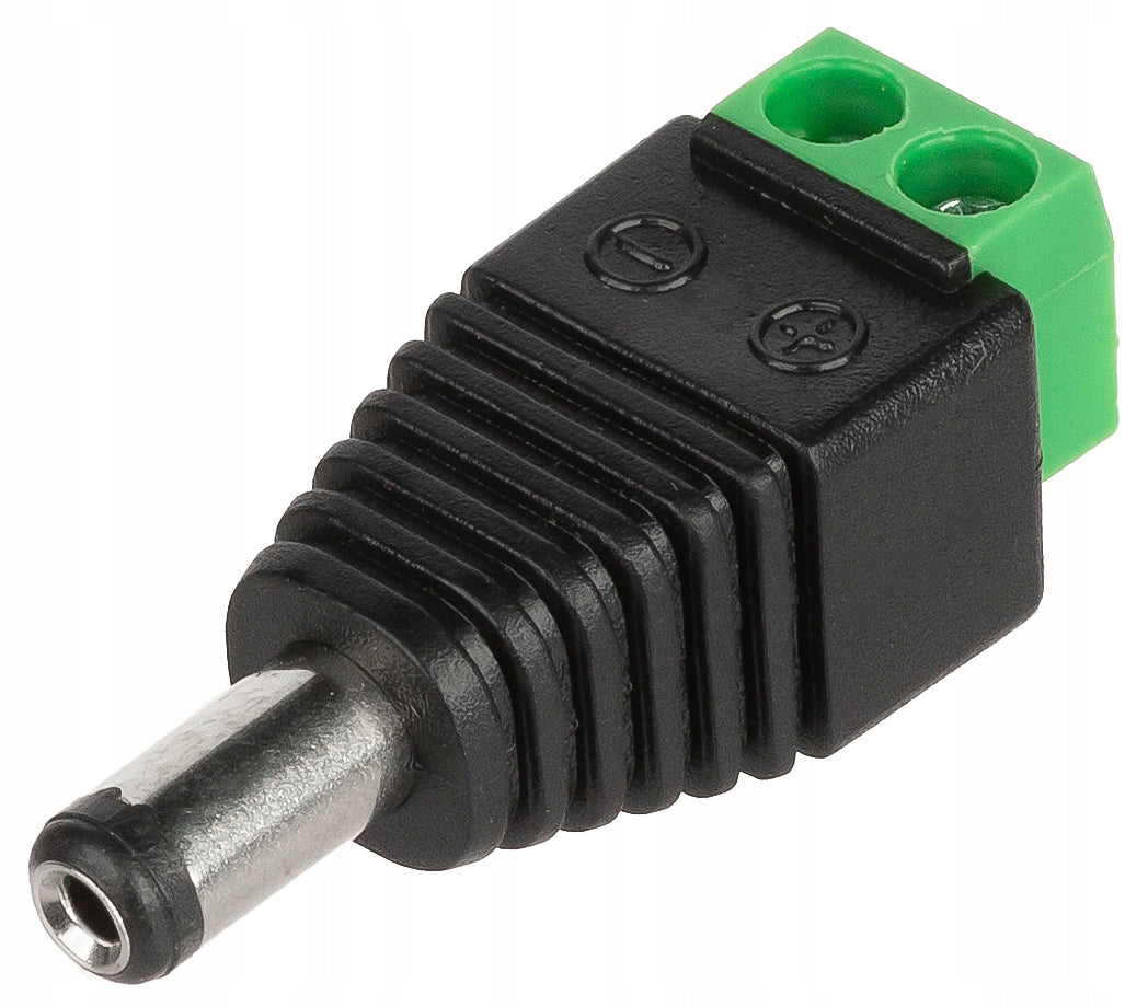 DVR CAMERA CONNECTORS SET OF CONNECTORS FOR AHD HD-CVI HD-TVI CAMERAS Manufacturer code KOMPLET ZŁĄCZEK DO KAMERY REJESTRATORA