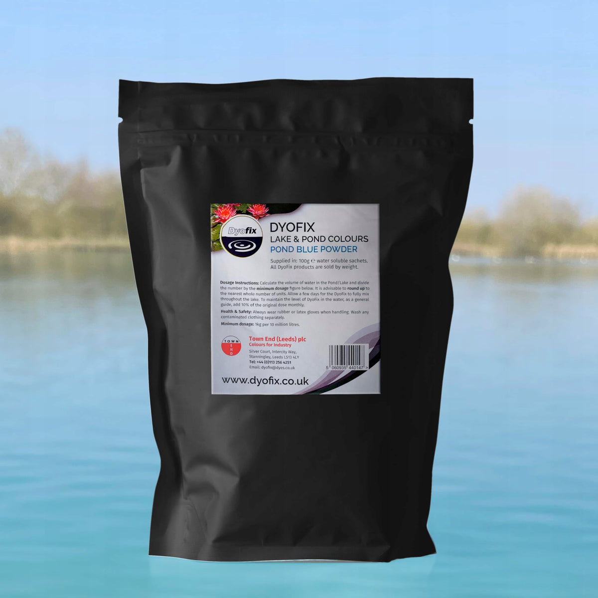 DYOFIX POND BLUE PAINT | 1kg. | Dla jezior spowodowanych glonami