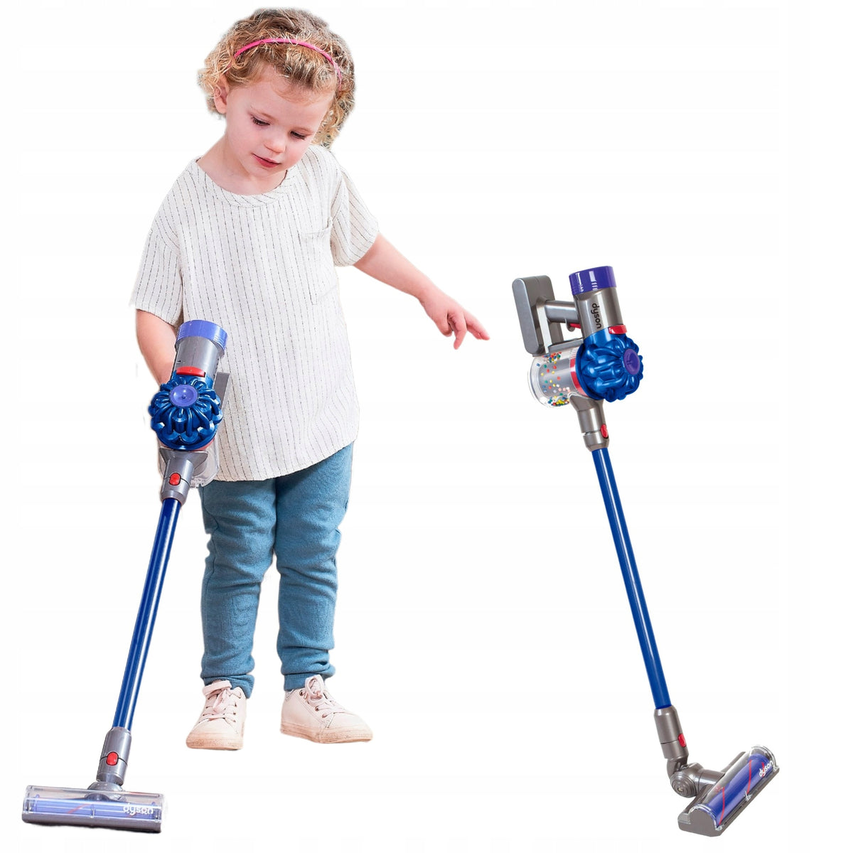 DYSON CORDLESS VACUUM CLEANER FOR CHILDREN VERTICAL WITH SOUND BLUE CASDON