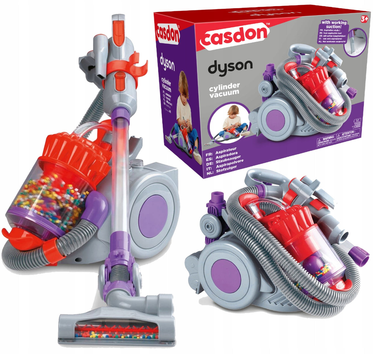 DYSON VACUUM CLEANER FOR CHILDREN WITH SUCTION FUNCTION SOUND LITTLE HELPER CASDON