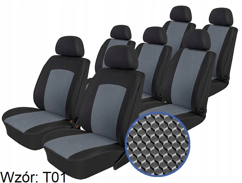Dacia Jogger DEDICATION Covers (7-Person) Manufacturer's catalog number S-DA.JOGG/01_T01