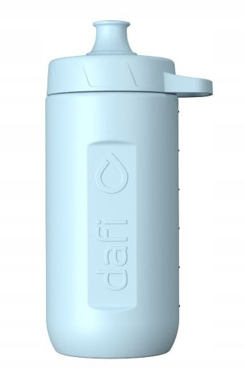 Dafi RUSH Water Bottle with Filter 0.6L Dove Blue Packaging status original