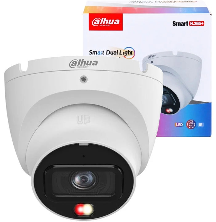 Dahua IPC-HDW1639T-A-IL-0280B-S6 6Mpx PoE Dual Light SMD IP Camera Packaging status original