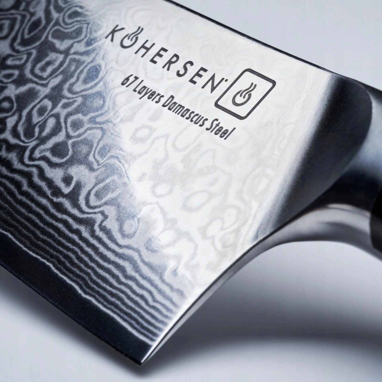 Damascus Steel Knife Kitchen Universal Professional Kohersen Packaging status original