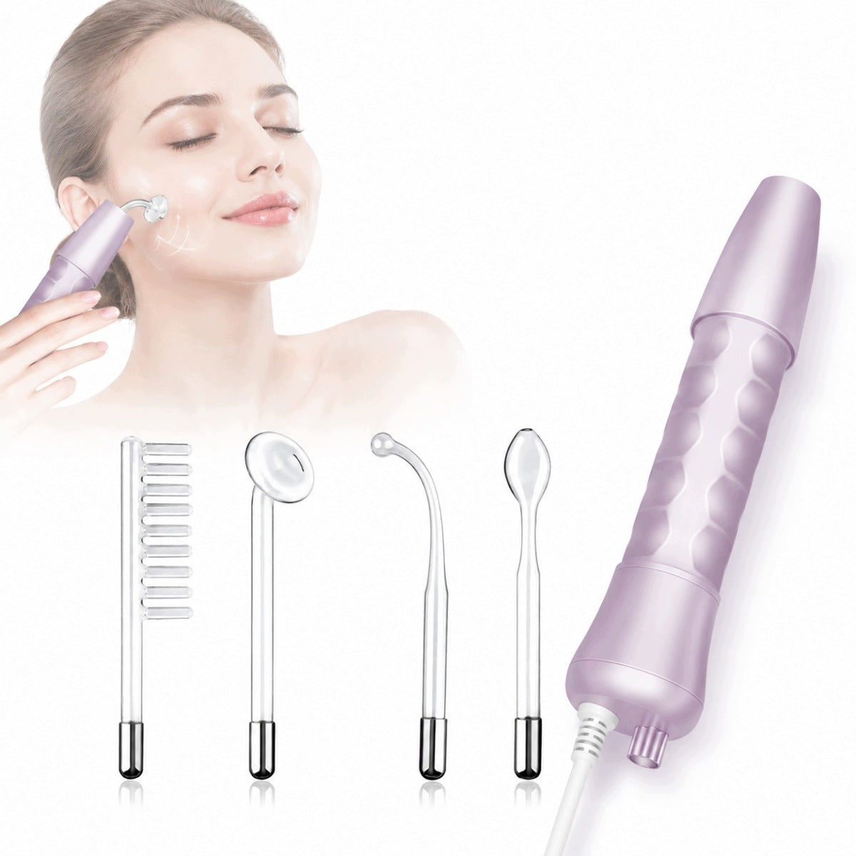 Darsonval 4 Electrodes Strongest 30W Face Care