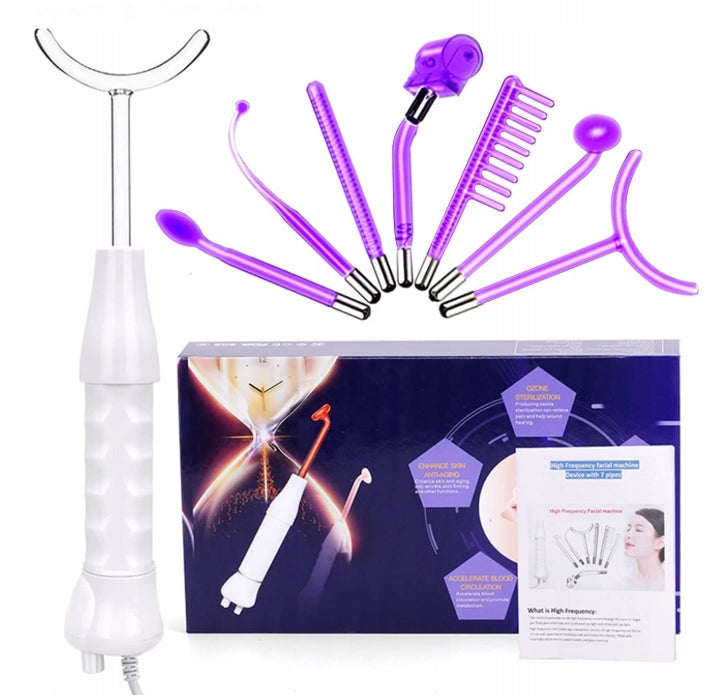 Darsonval 7in1 – Apparatus for regeneration and skin care treatments Packaging status original