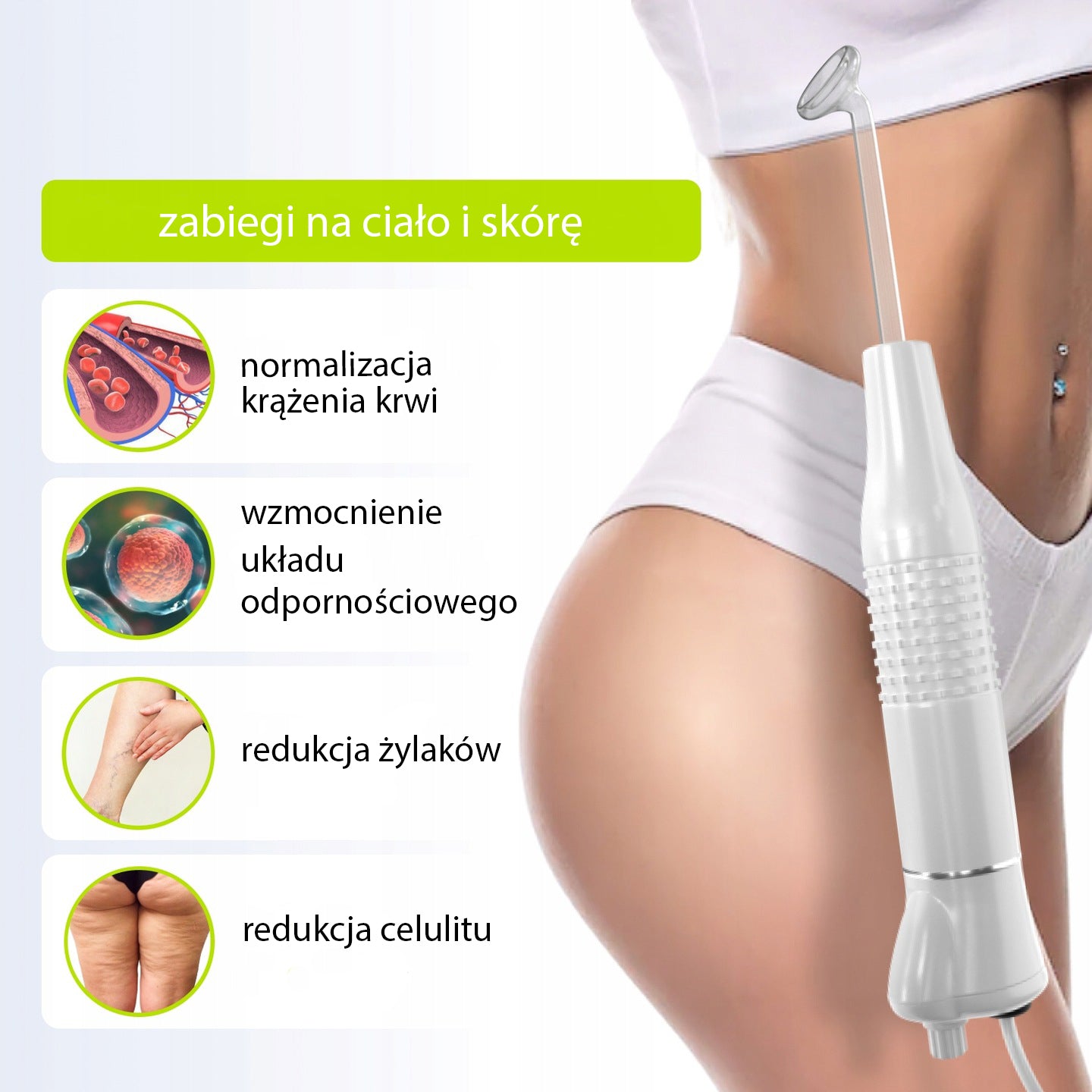 Darsonval Professional Cosmetic Device – Ozonator for Hair Face Manufacturer code Braders B67