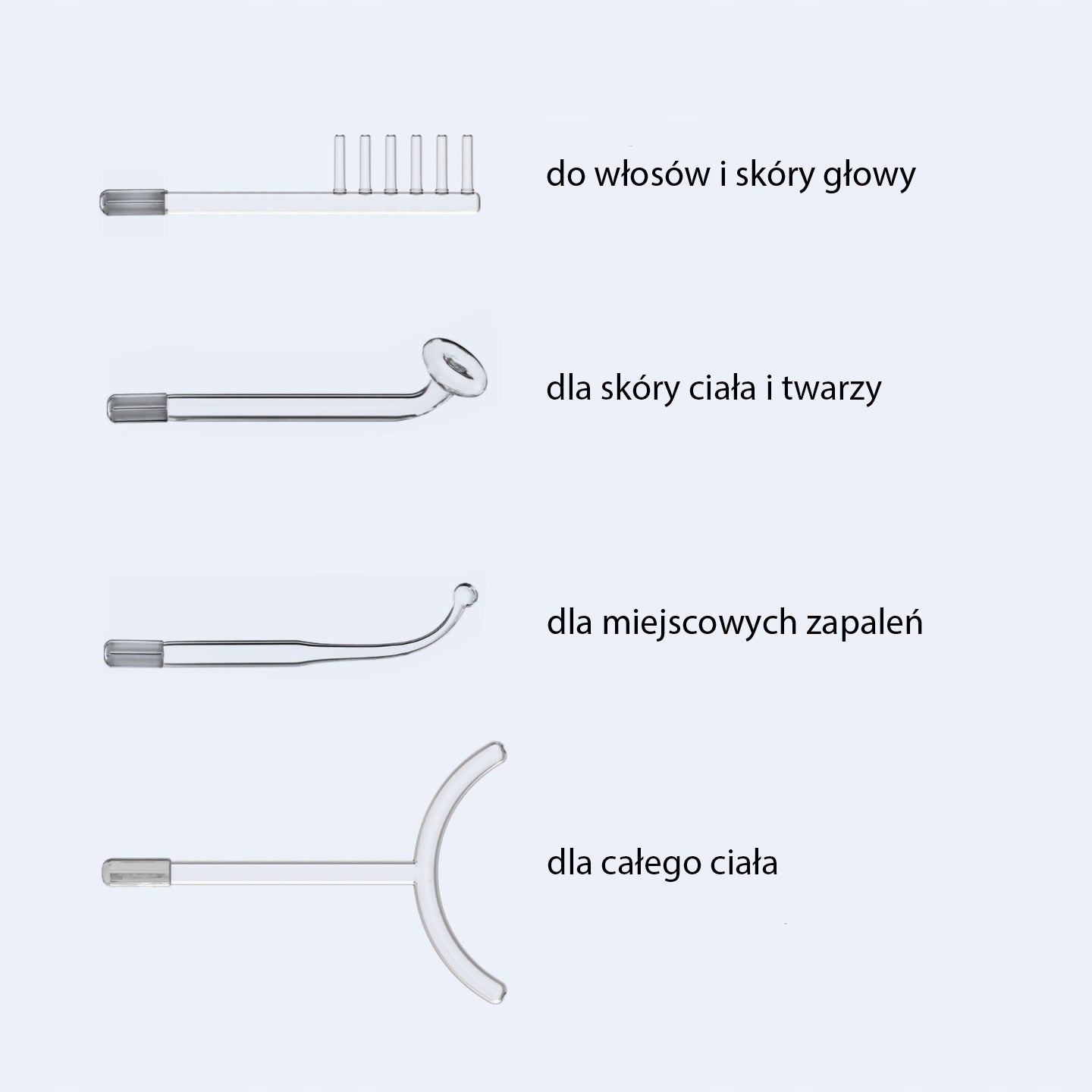 Darsonval Professional Cosmetic Device – Ozonator for Hair Face Model Braders B67