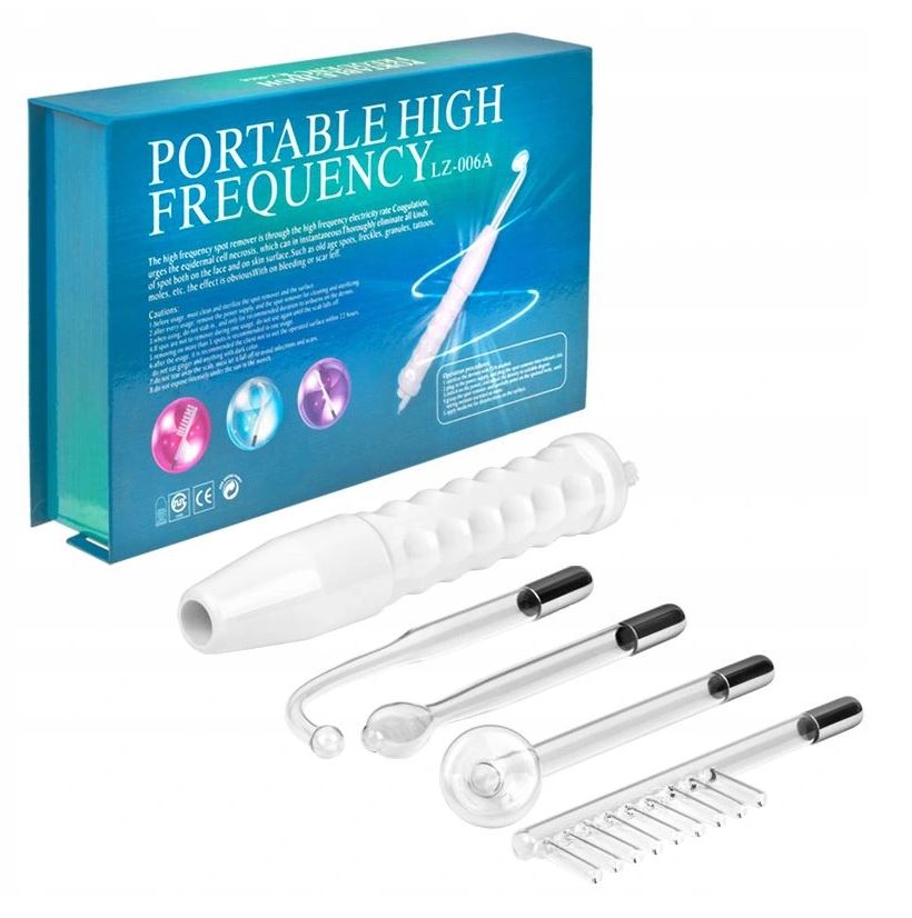 Darsonval electrostimulation of hair and skin 4 pellets included Packaging status original