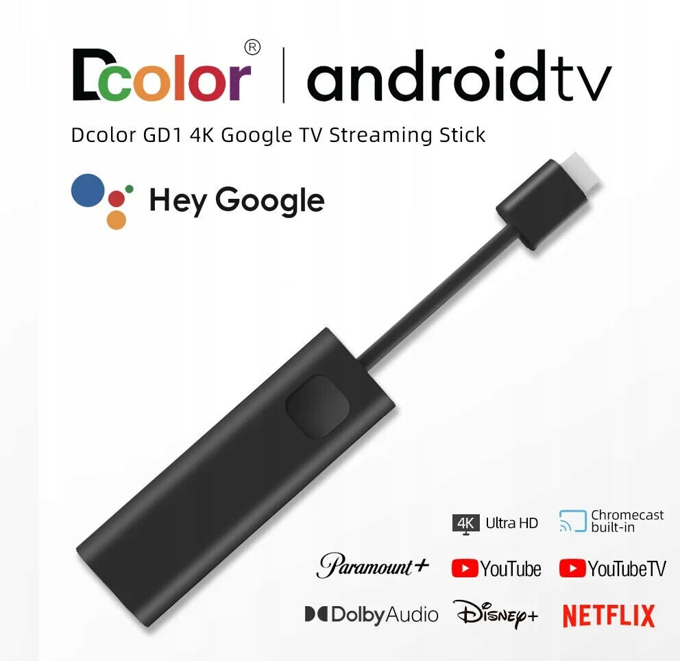 Dcolor Android TV Box Google 4K Smart TV Brand Dcolor