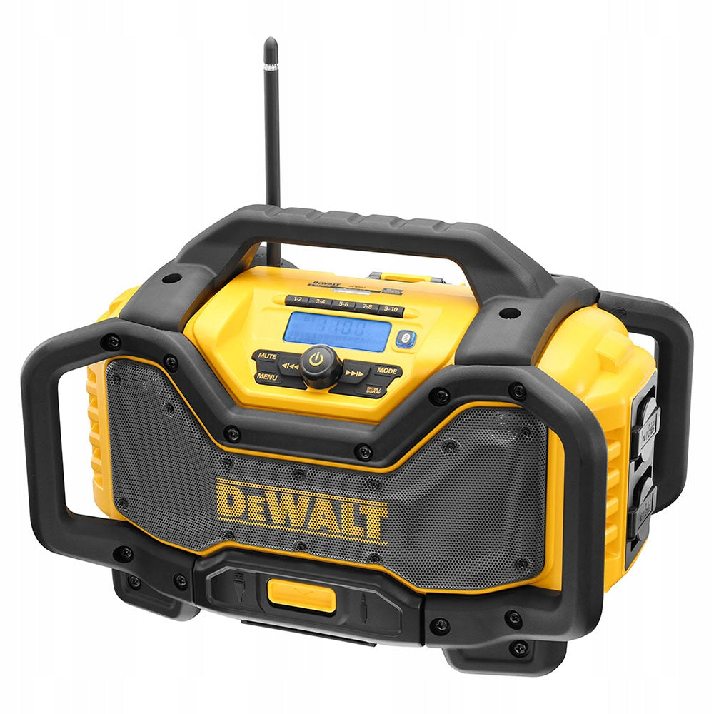 DeWALT DCR027-QW' DAB battery construction site radio, Bluetooth 12/18/54V