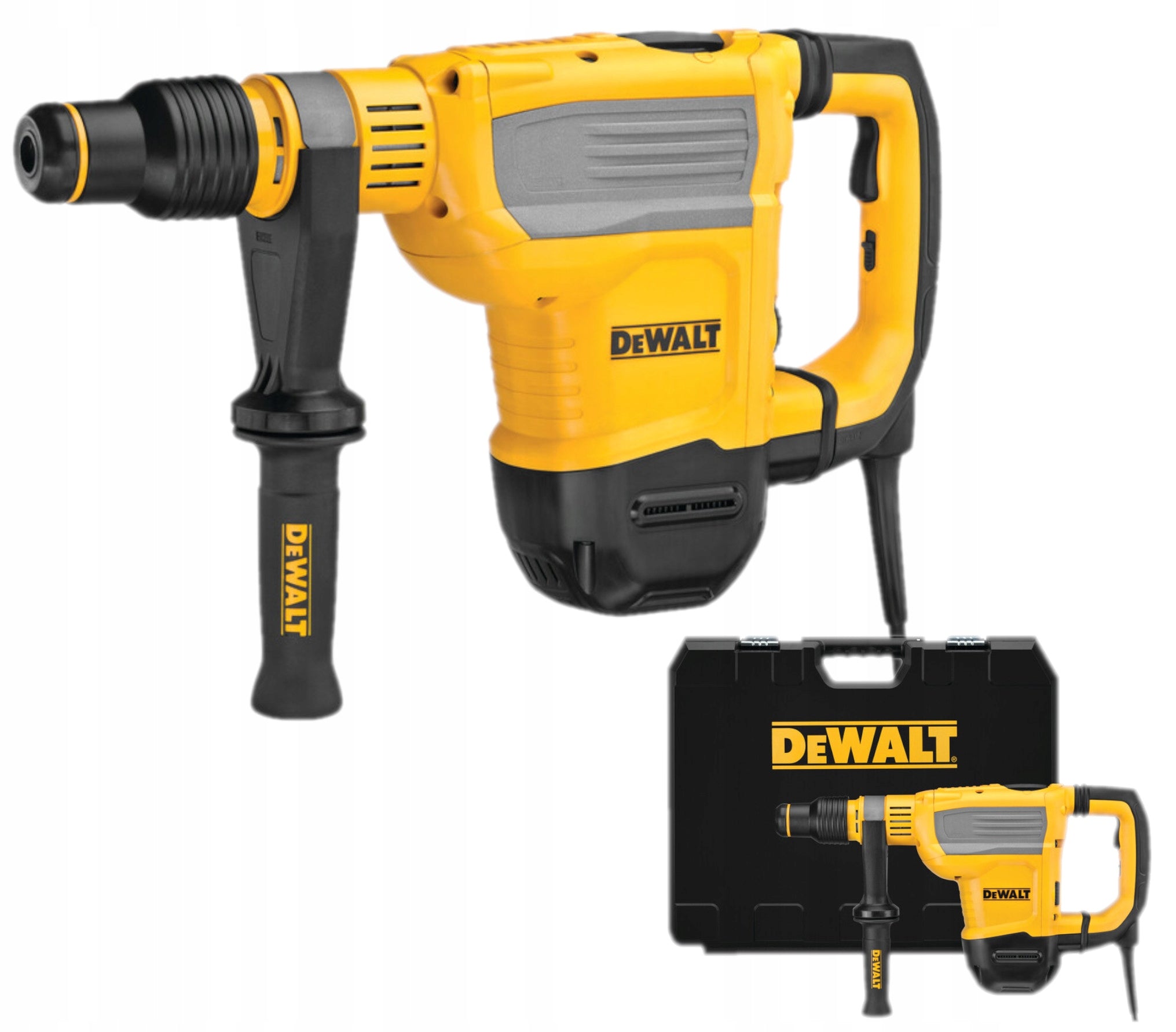 DeWALT Hammer Drill SDS-MAX 1350W, 45mm, 6kg 10,5J IN CASE D25614K