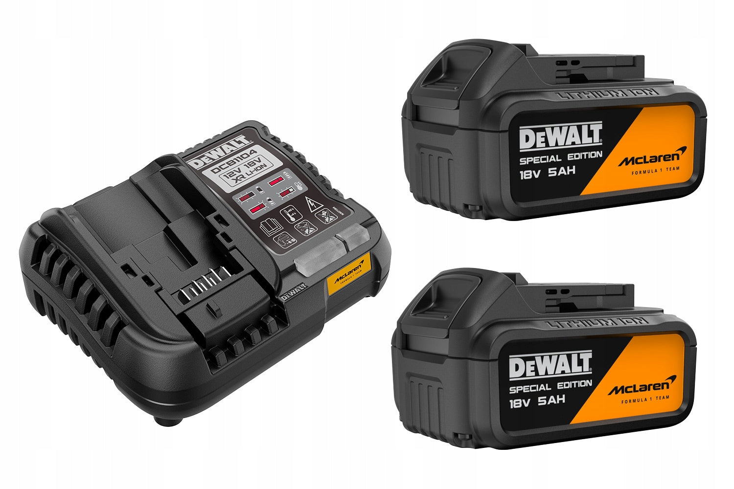 DeWALT McLaren DCK2224MP2 IMPACT WRENCH IMPACT DRIVER 18V 2x5.0Ah Packaging status original