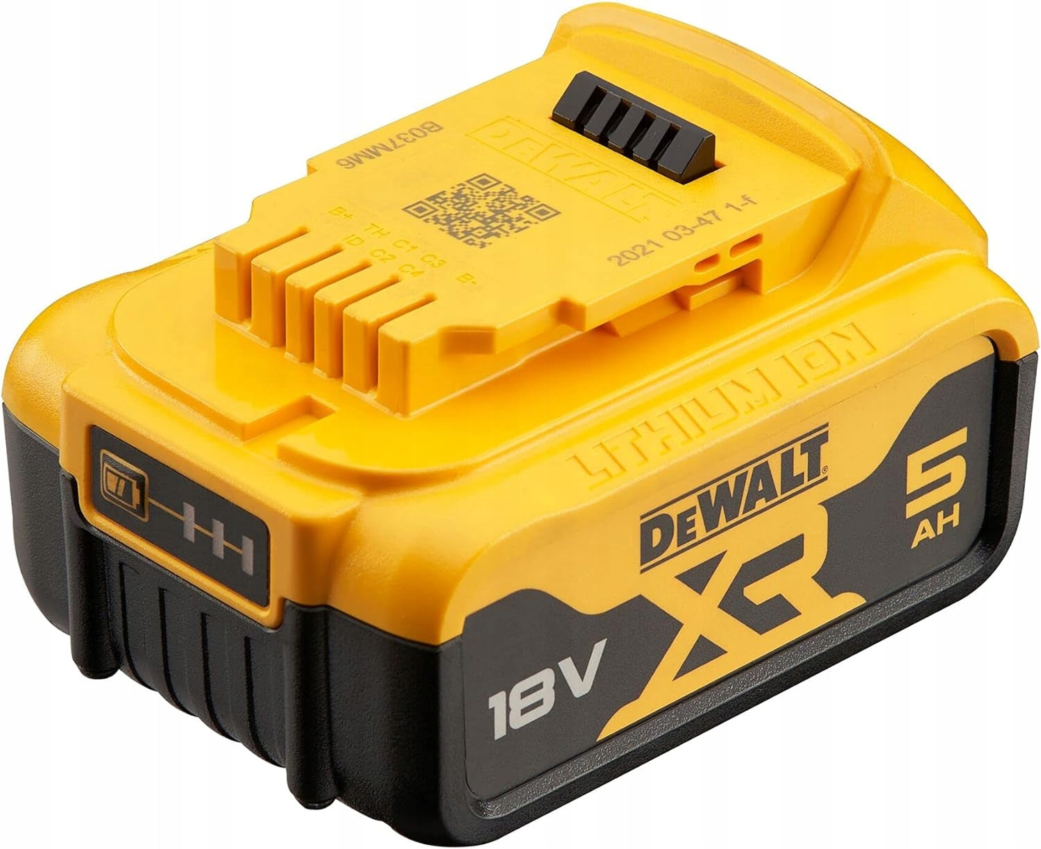 DeWalt battery 5.0Ah 18V DCB184 XR ORIGINAL 2025r Manufacturer code DCB184