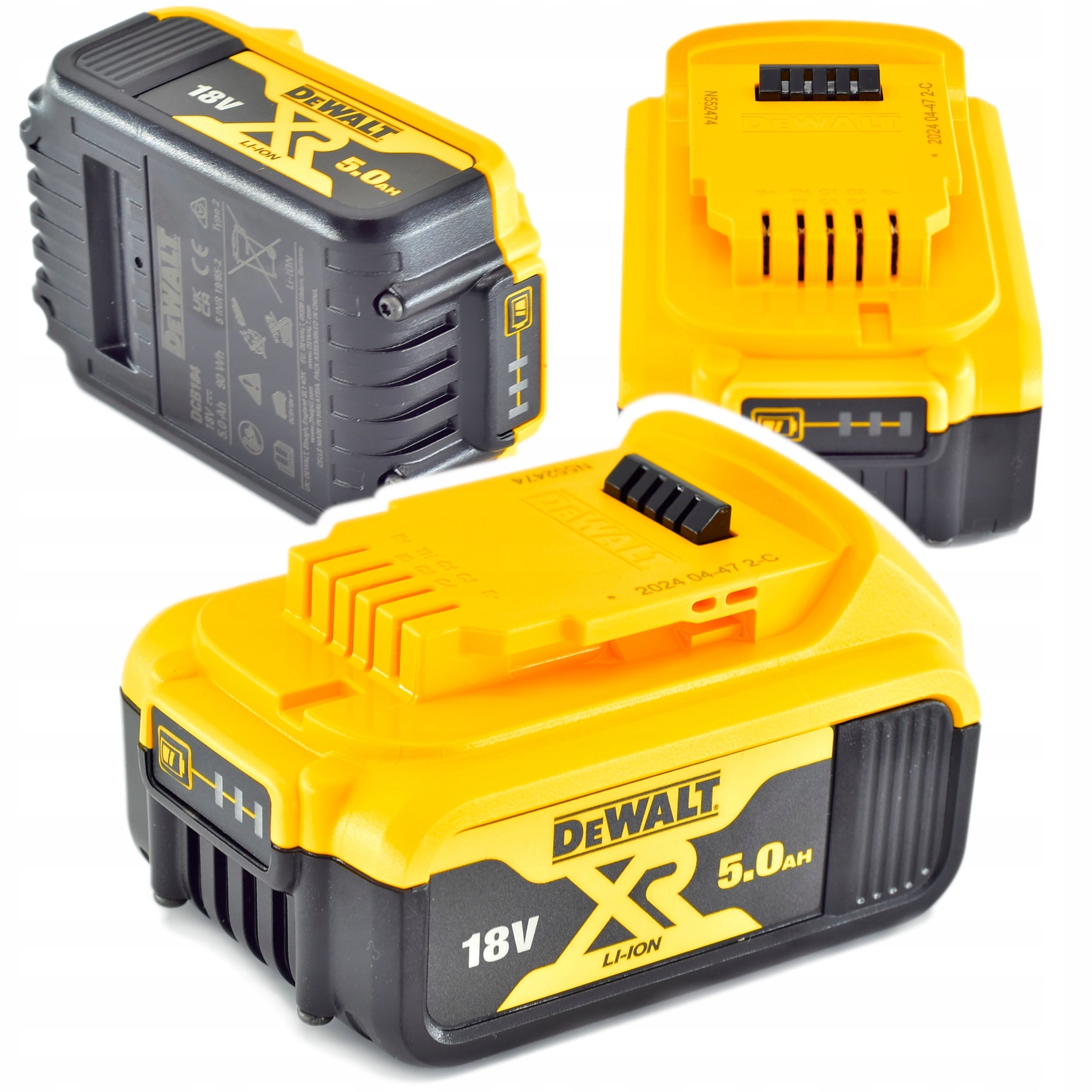 DeWalt battery 5.0Ah 18V DCB184 XR ORIGINAL 2025r