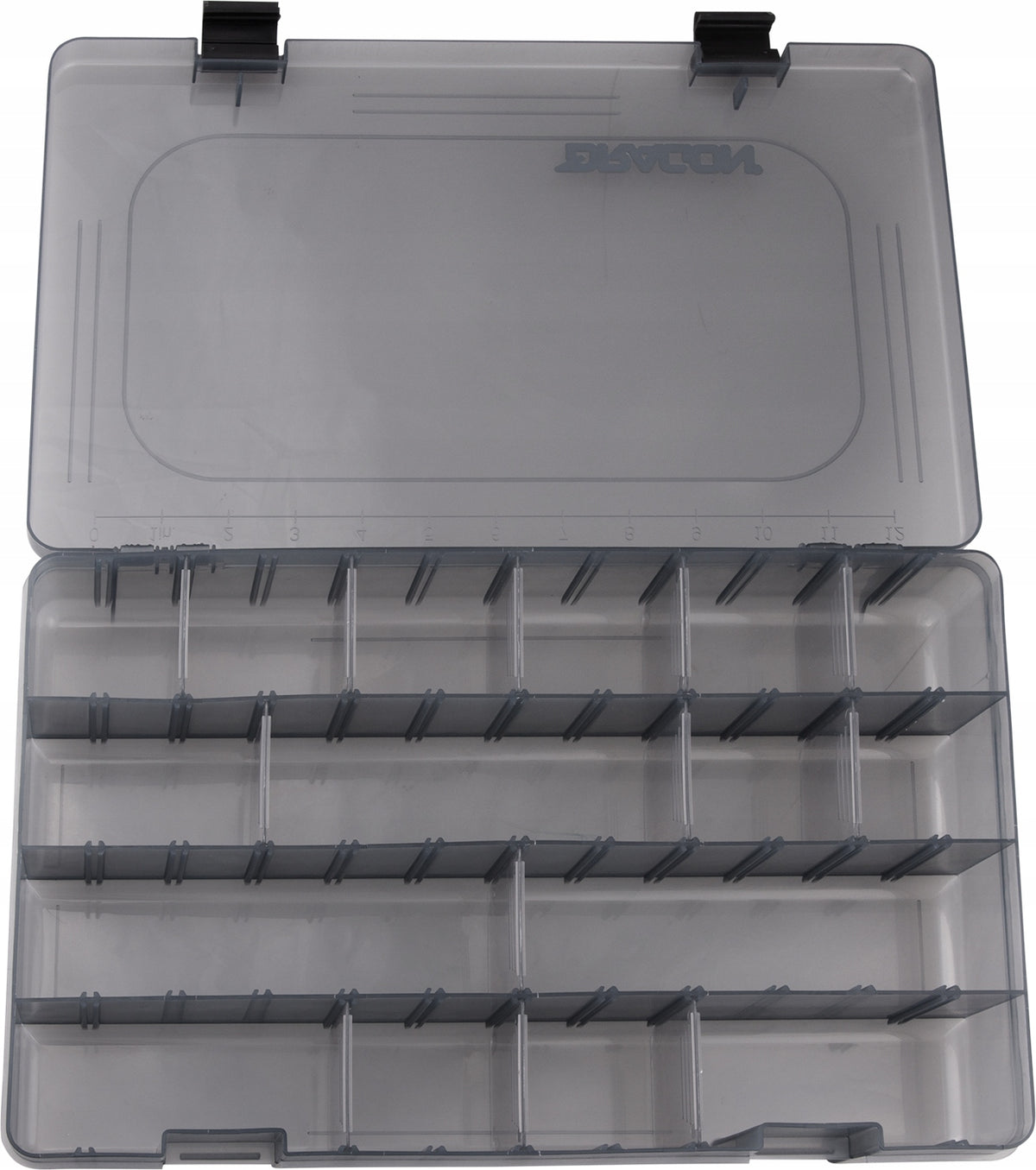 Decent Box for artificial lures DRAGON M 27 x 18.5 x 4.5 cm gunsmoke Manufacturer code 68-00-002