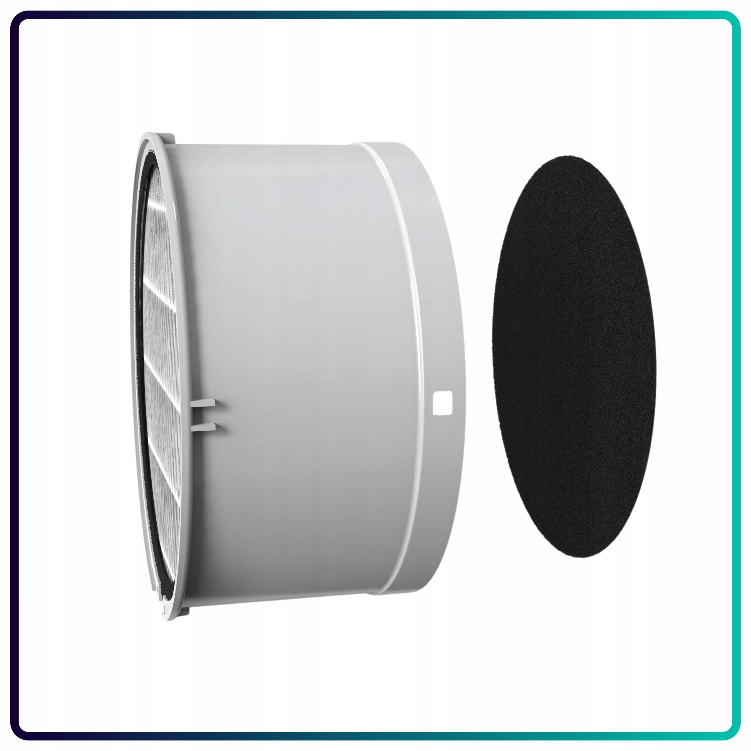 Decentralized wall recuperator AIR VENT PRO 160 60m3/h remote control WIFI Thermeco Product weight with unit packaging 7 kg