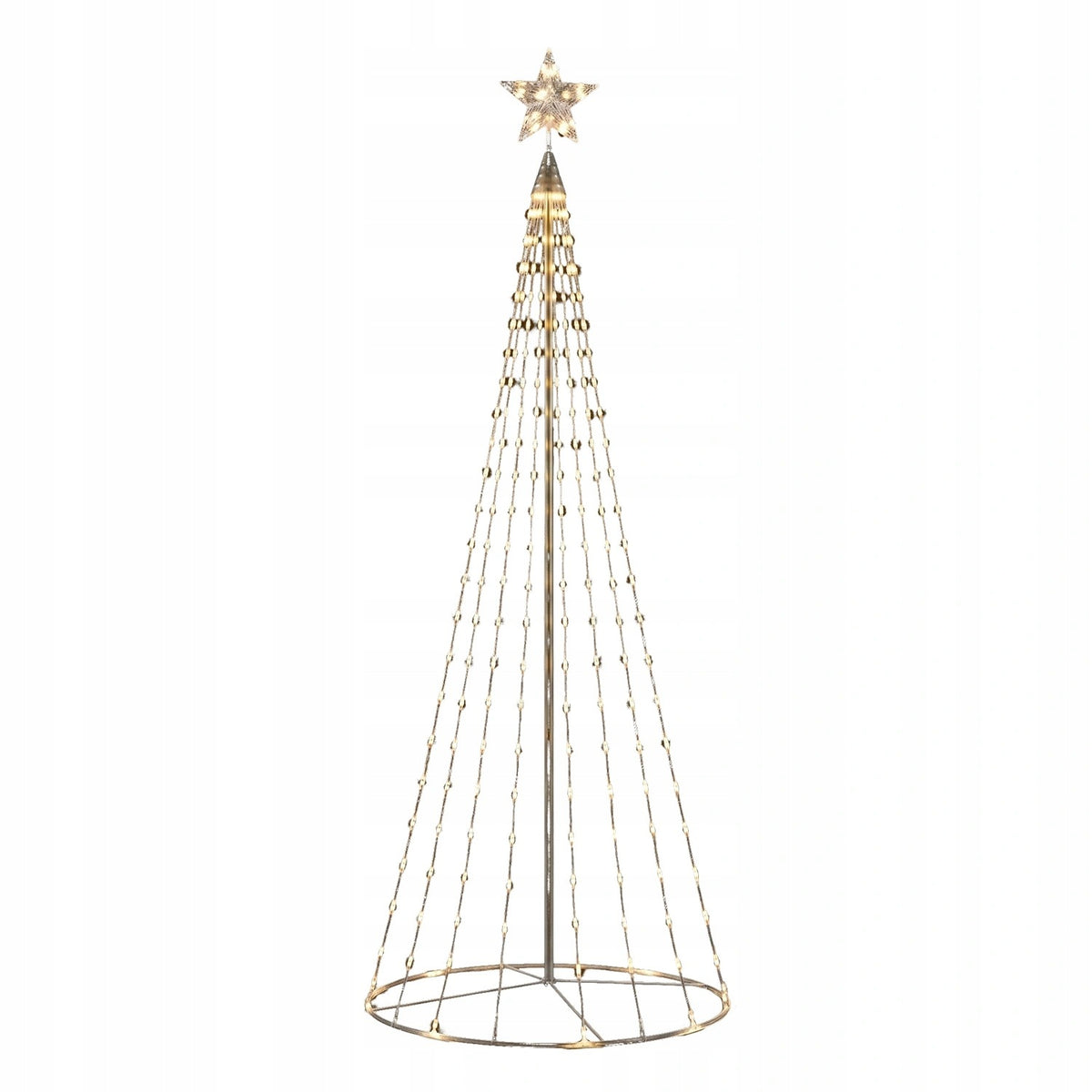 Decorative Christmas tree glowing 320 LED 180cm Christmas decoration warm white