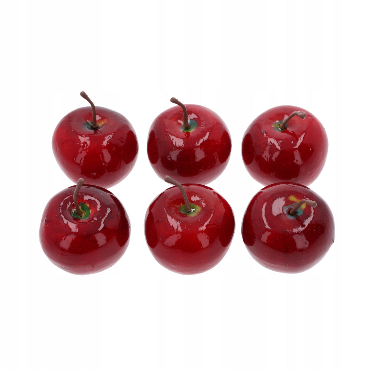 Decorative apples artificial apples Christmas decorations 6 pcs 5 cm Manufacturer code KS2354